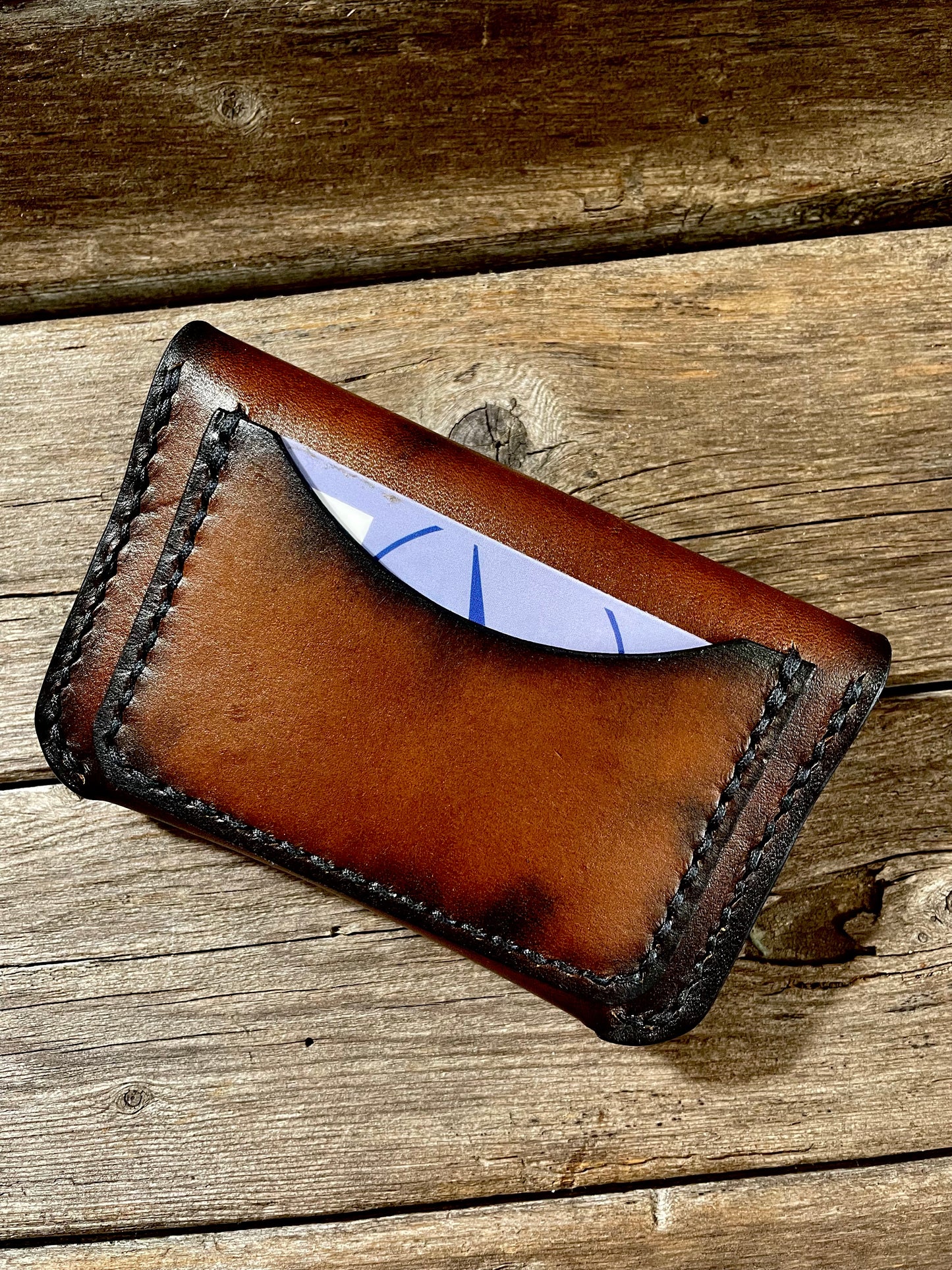 Walnut Strap Wallet