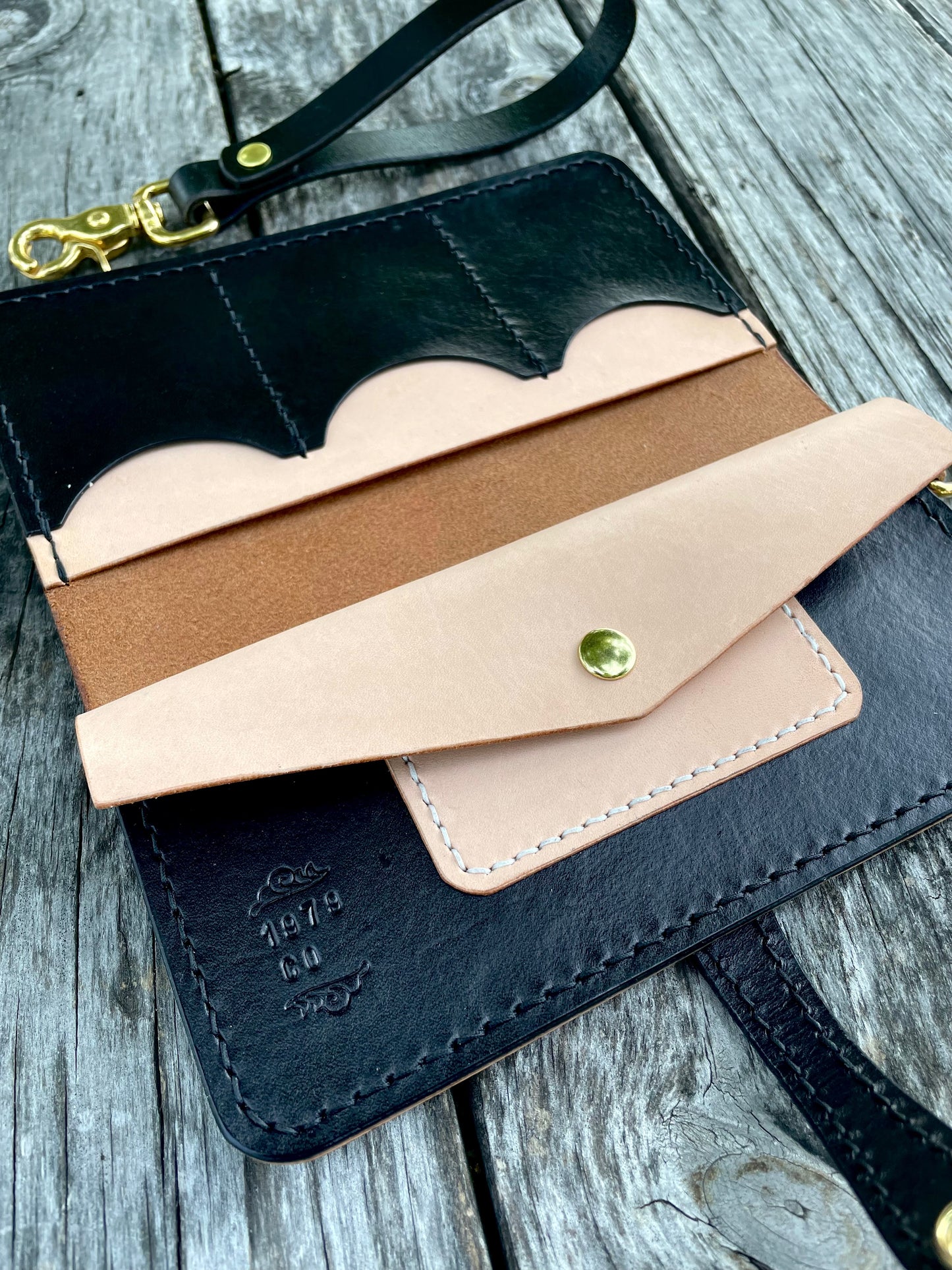 Sophia Clutch Wallet Two Tone