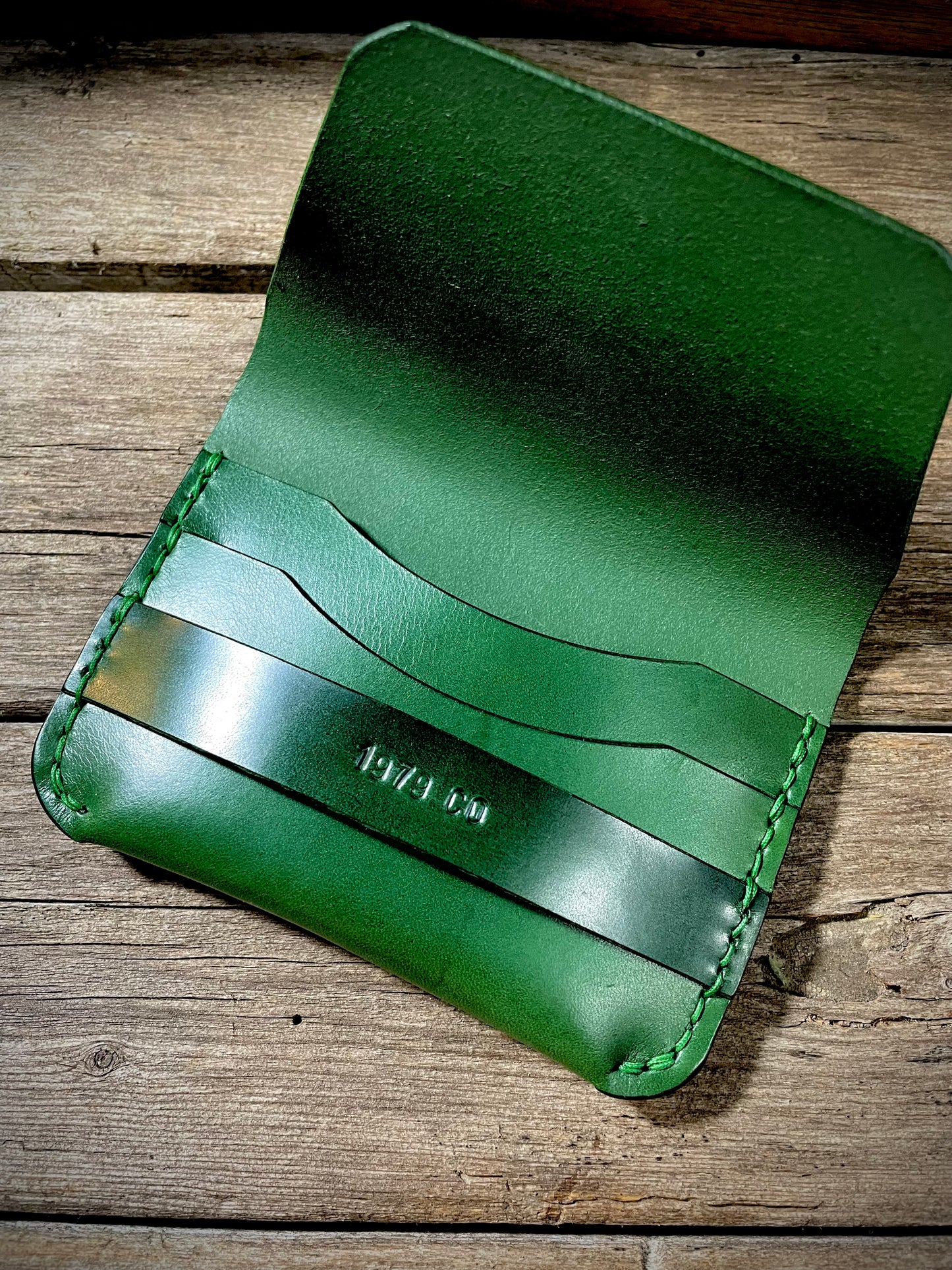 Strap Wallet in Zucchini