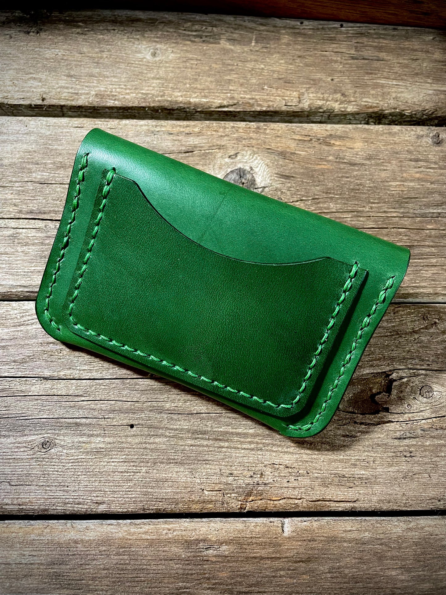 Strap Wallet in Zucchini