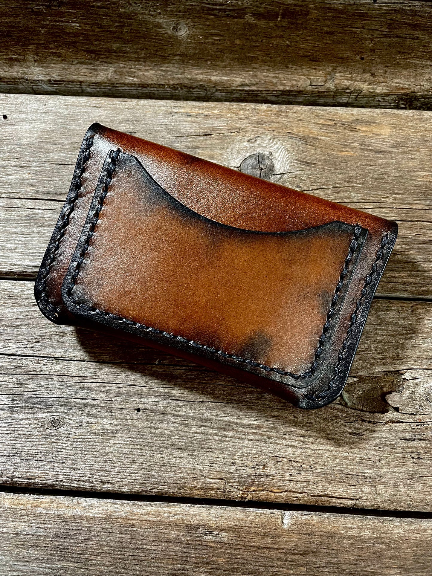 Walnut Strap Wallet