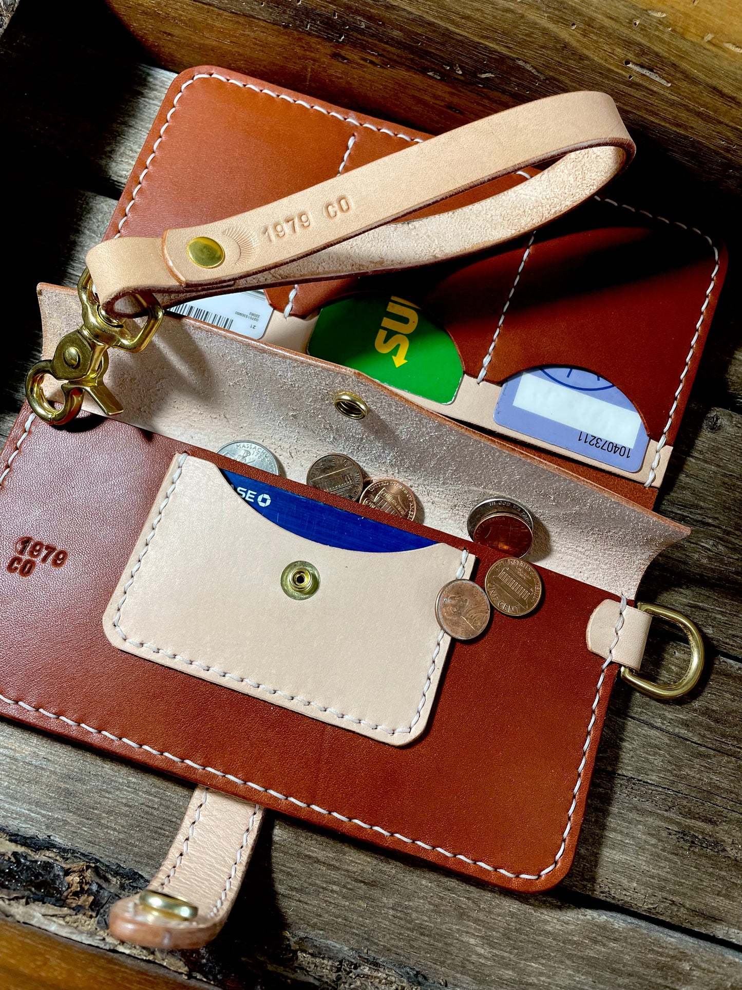 Chestnut Clutch Wallet