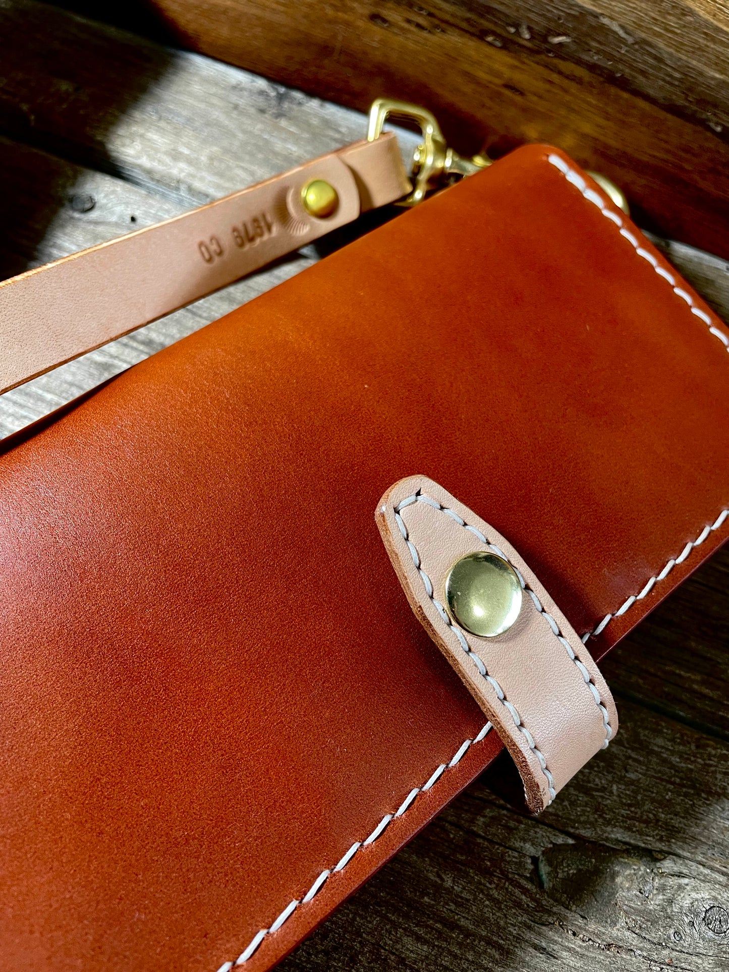 Chestnut Clutch Wallet