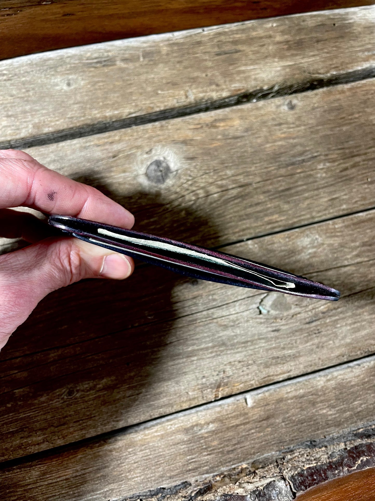 Black Mahogany Slim Wallet