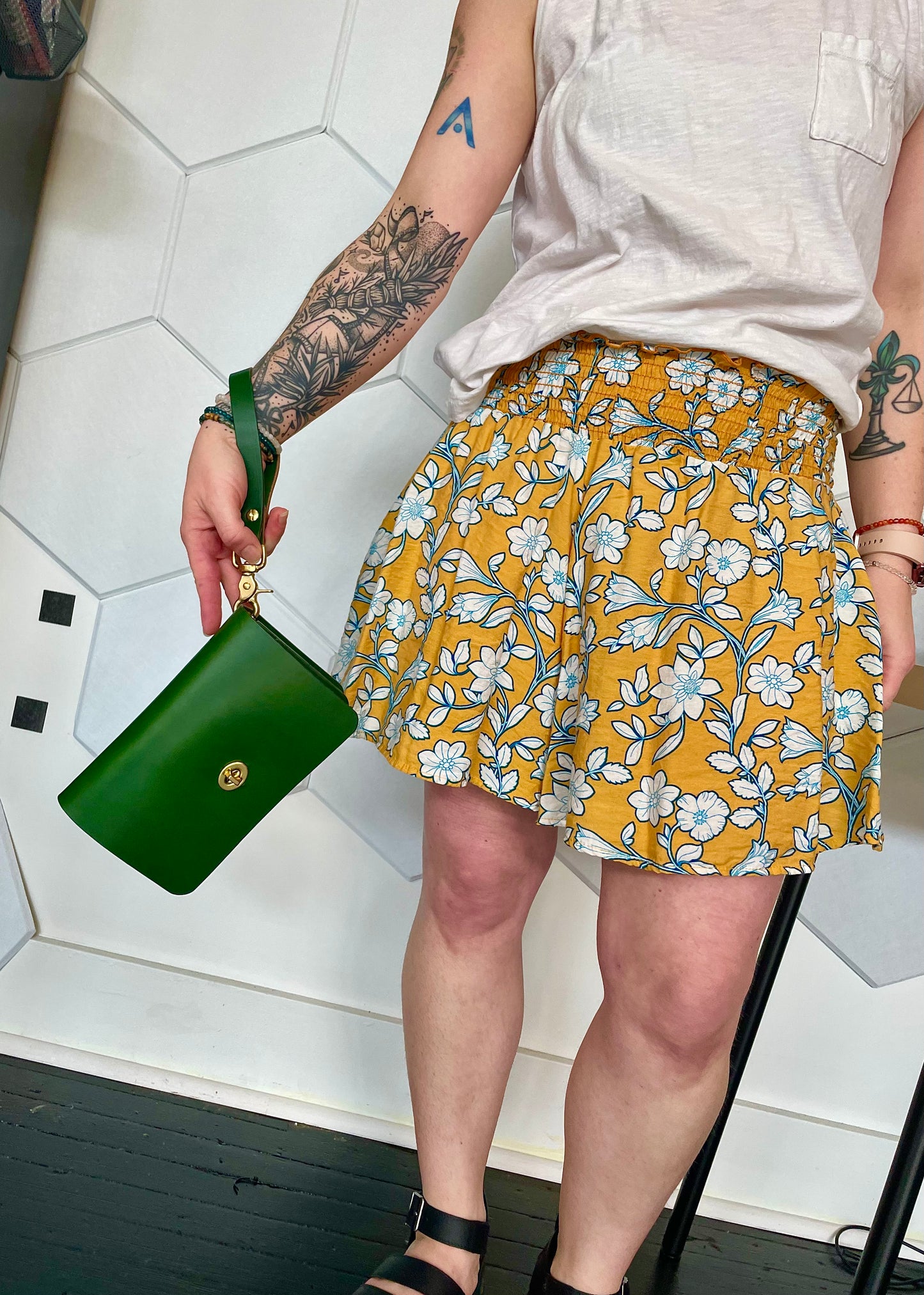 Wanderer in Green
