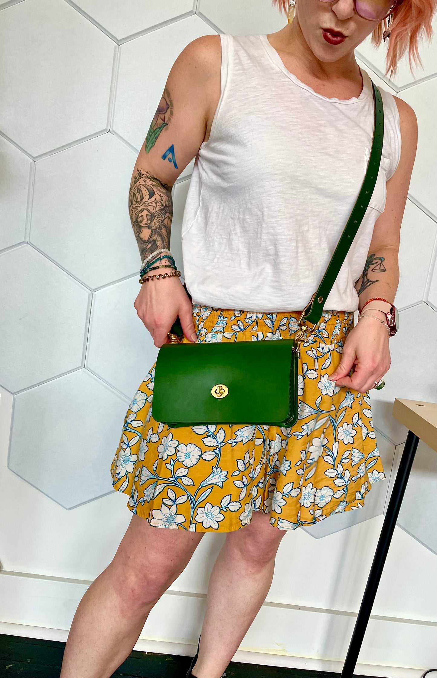 Wanderer in Green