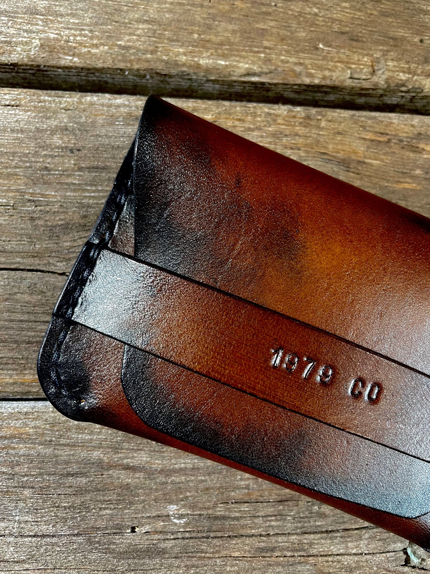 Walnut Strap Wallet