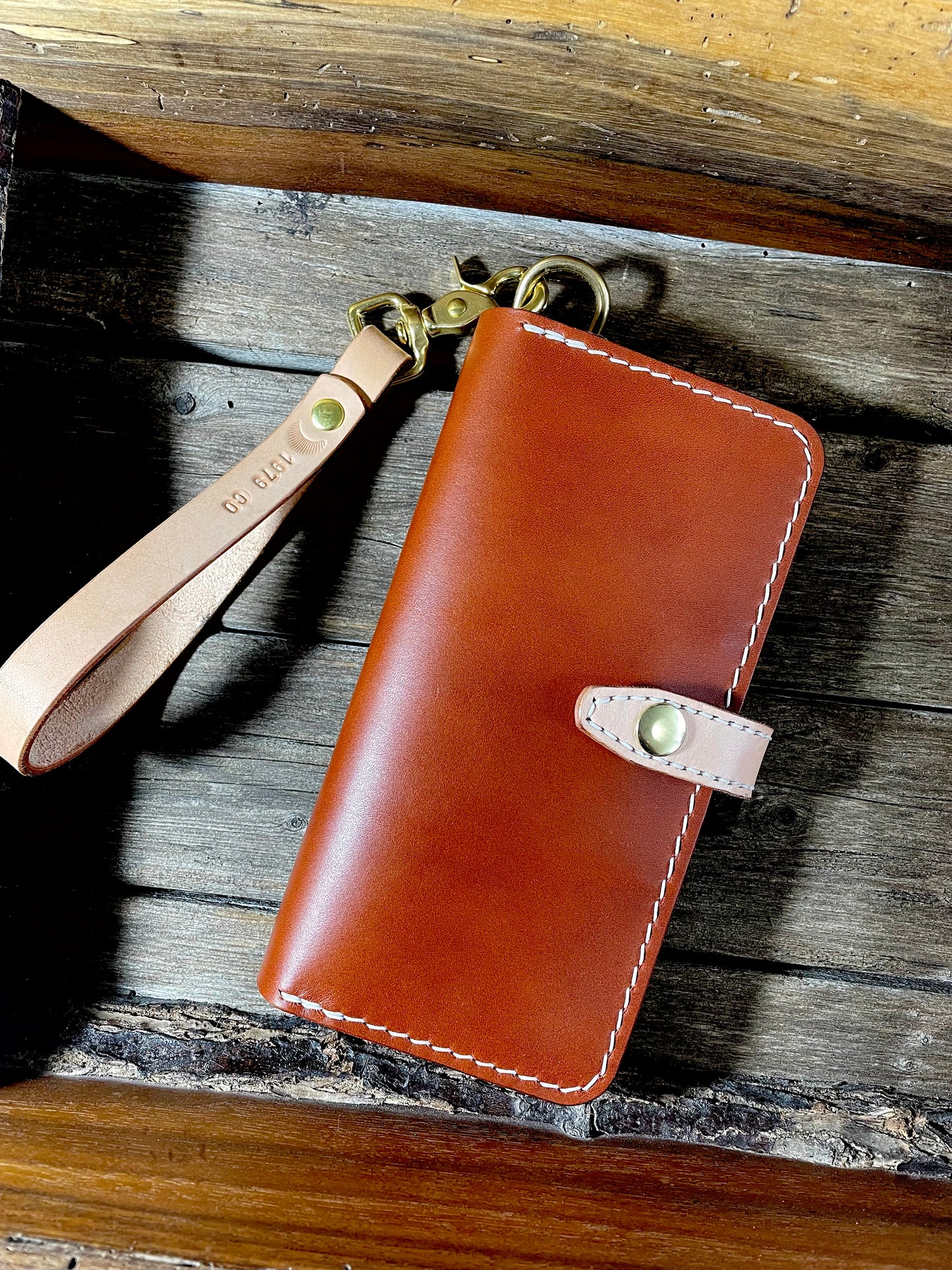 Chestnut Clutch Wallet