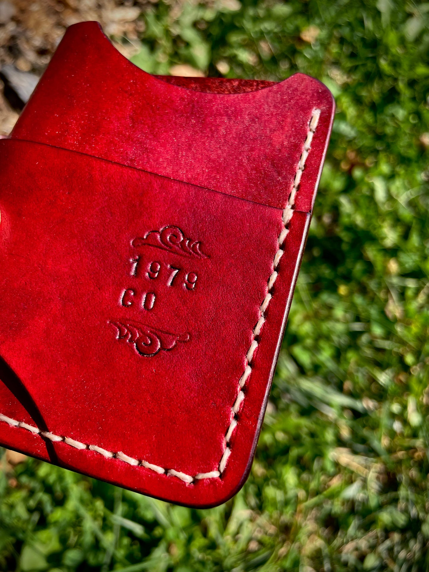 Striker Minimalist Wallet in Oxblood