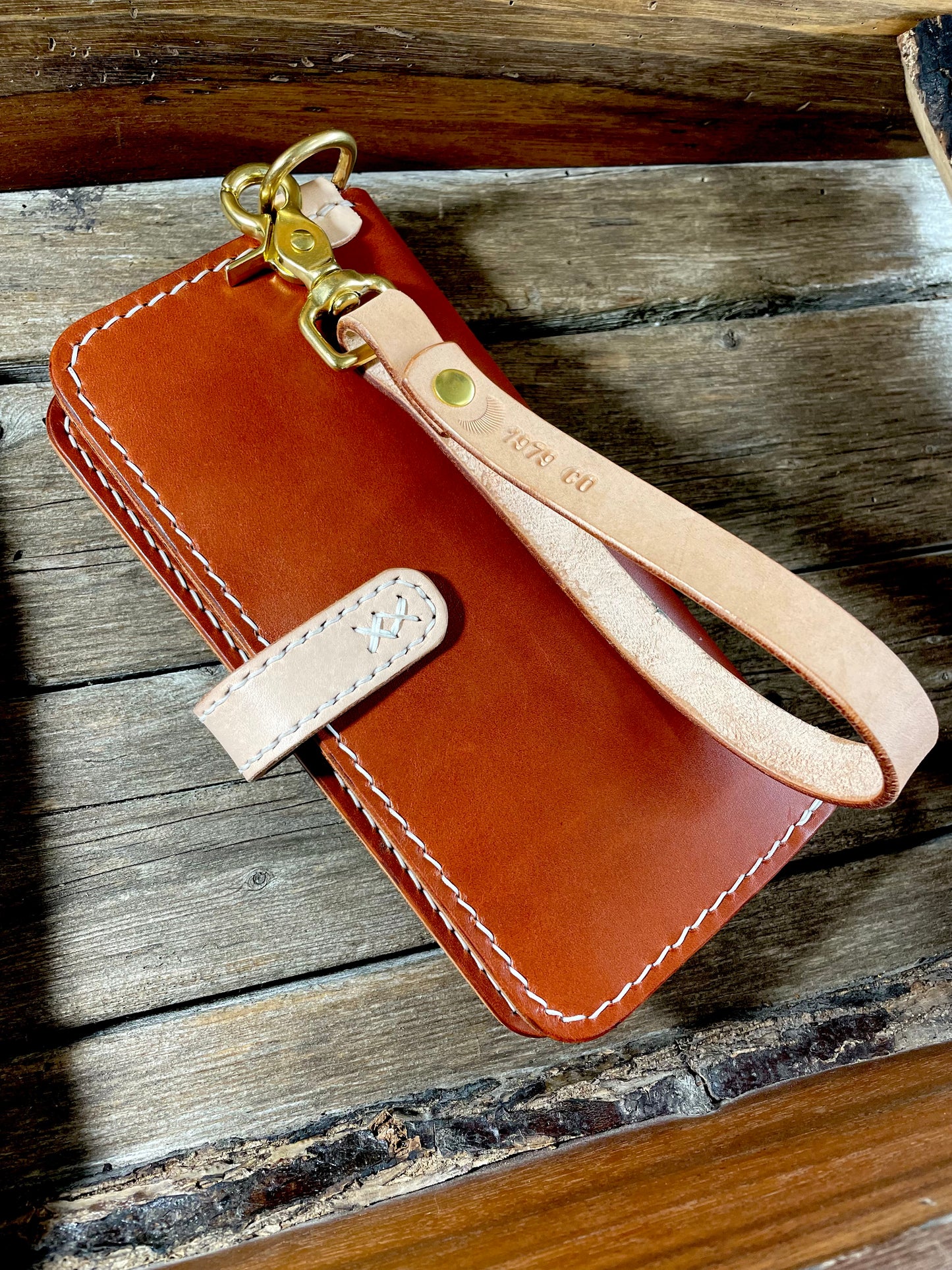 Chestnut Clutch Wallet