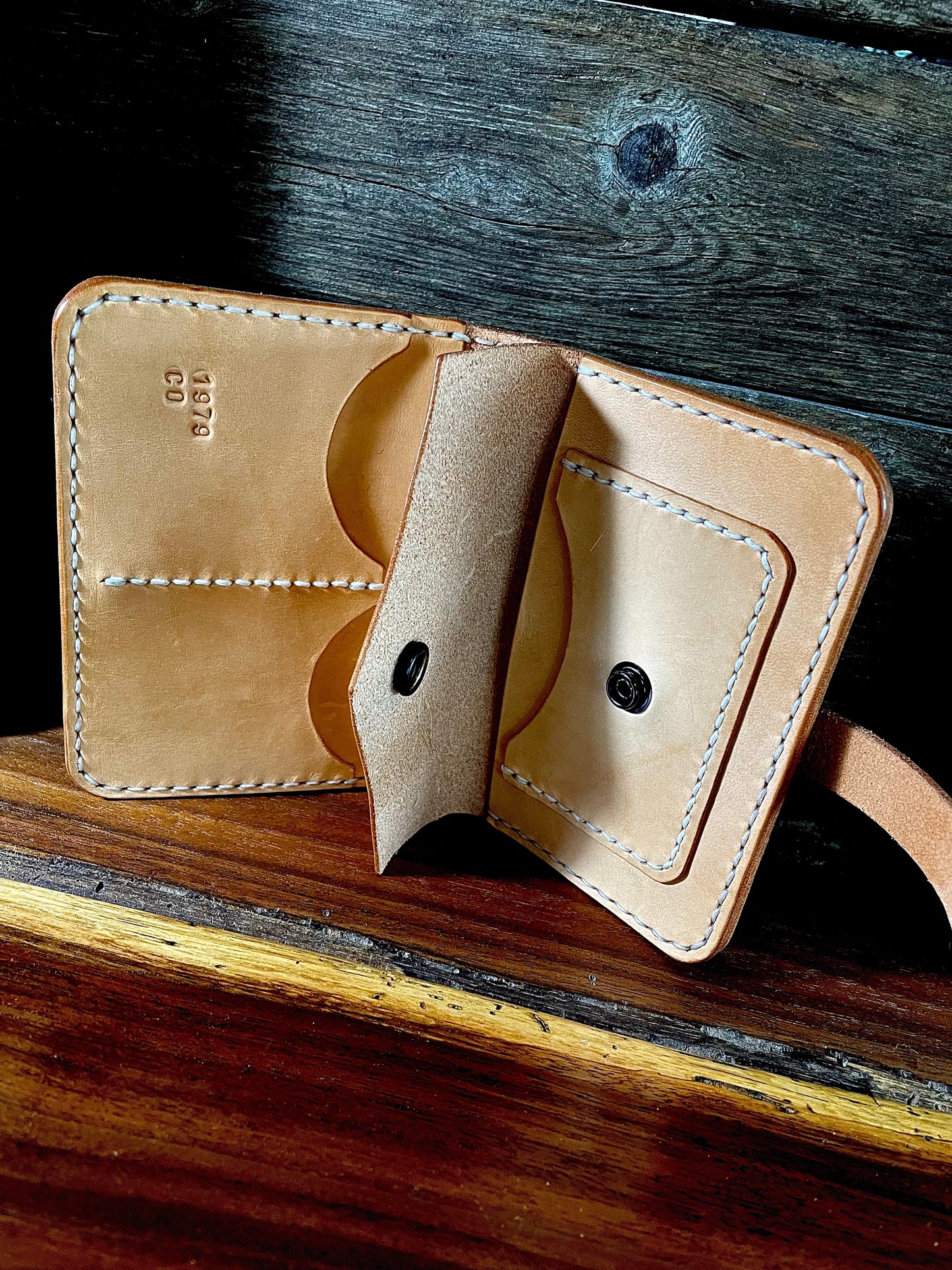 Black n Natural Travelers Wallet