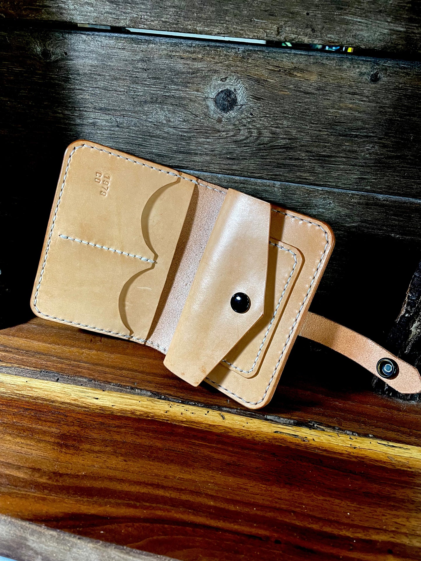 Black n Natural Travelers Wallet