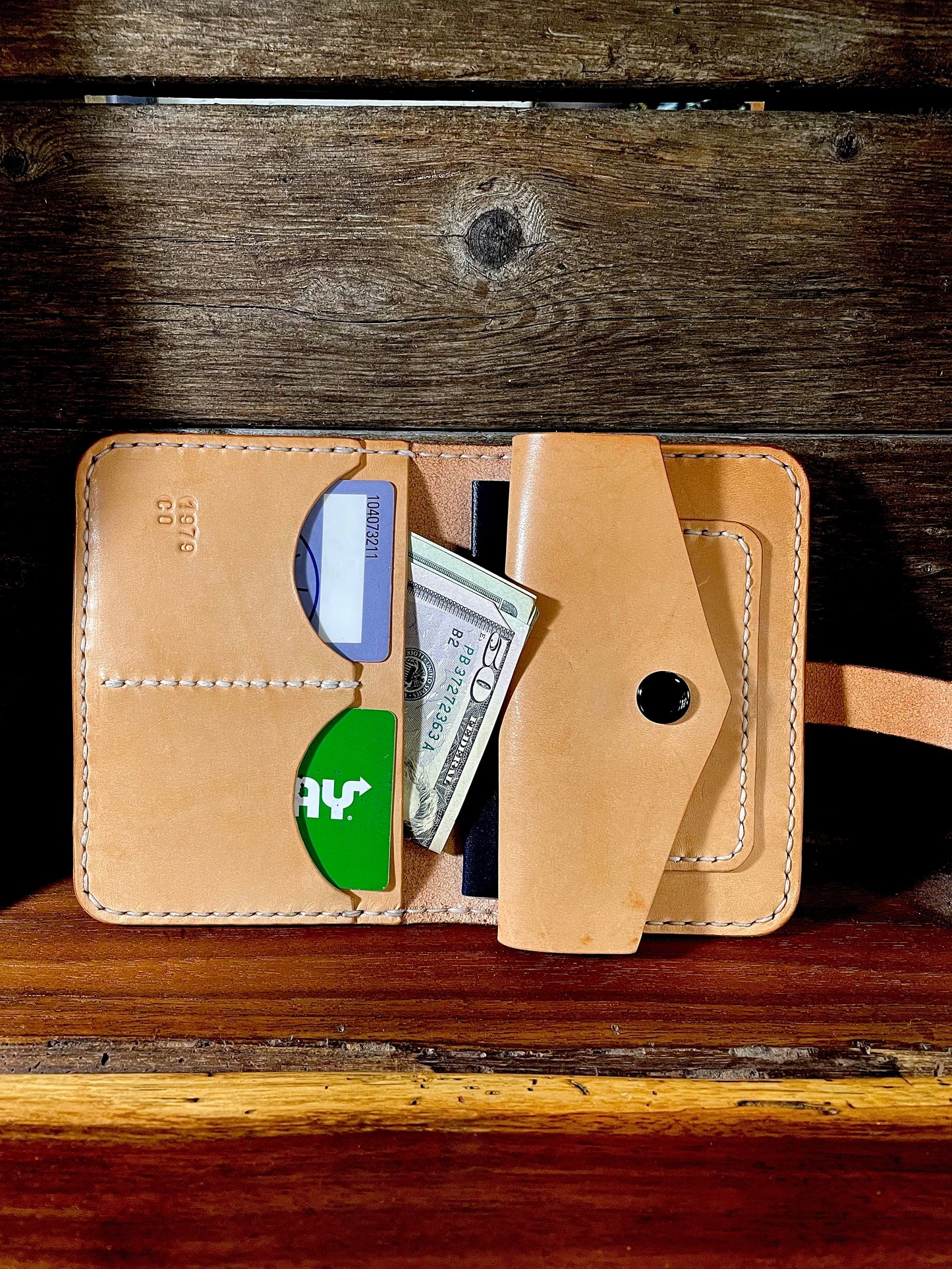 Black n Natural Travelers Wallet