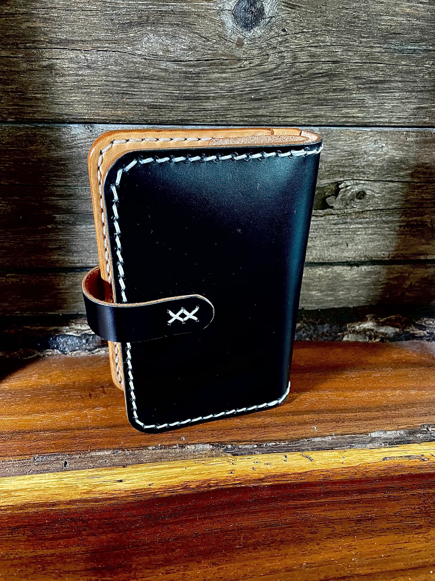 Black n Natural Travelers Wallet