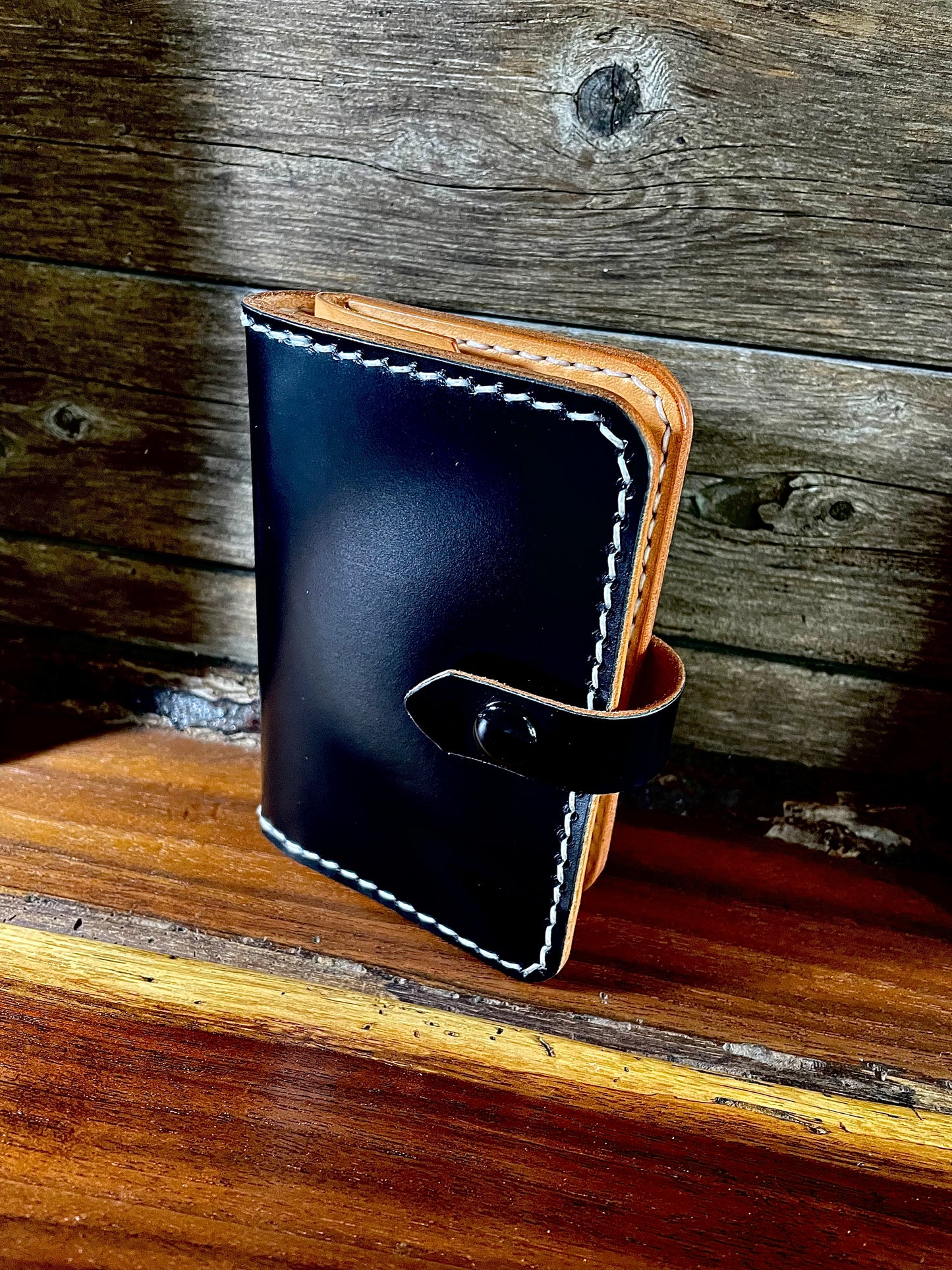 Black n Natural Travelers Wallet