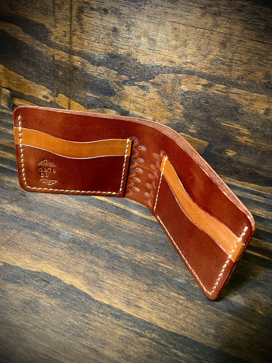 Sadie Bifold wallet in Medium Brown