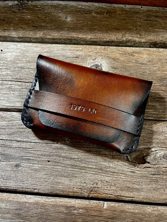 Walnut Strap Wallet