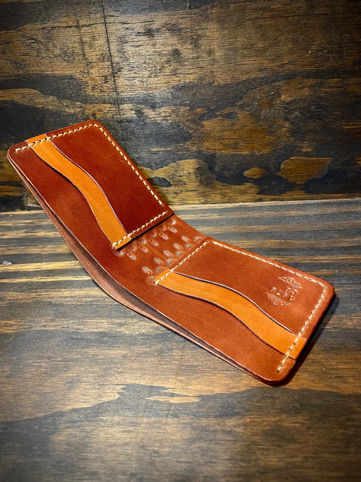 Sadie Bifold wallet in Medium Brown