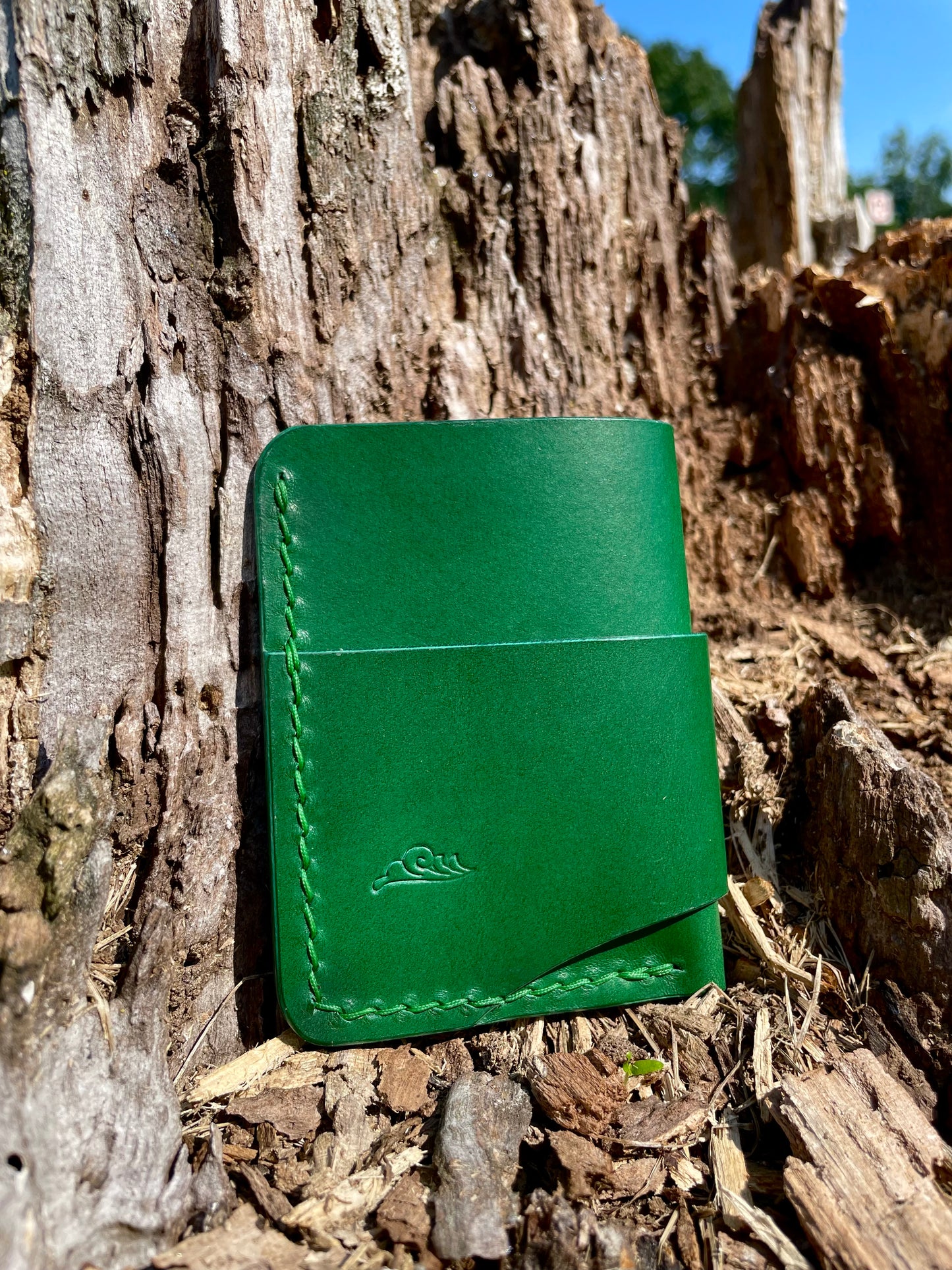Striker Minimalist Wallet in Green