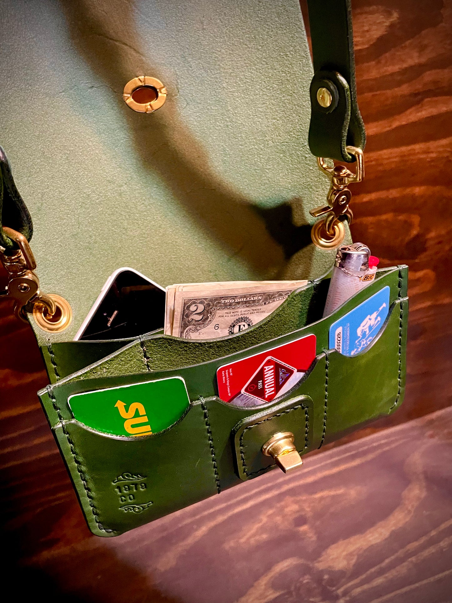 The Wanderer in Zucchini Green