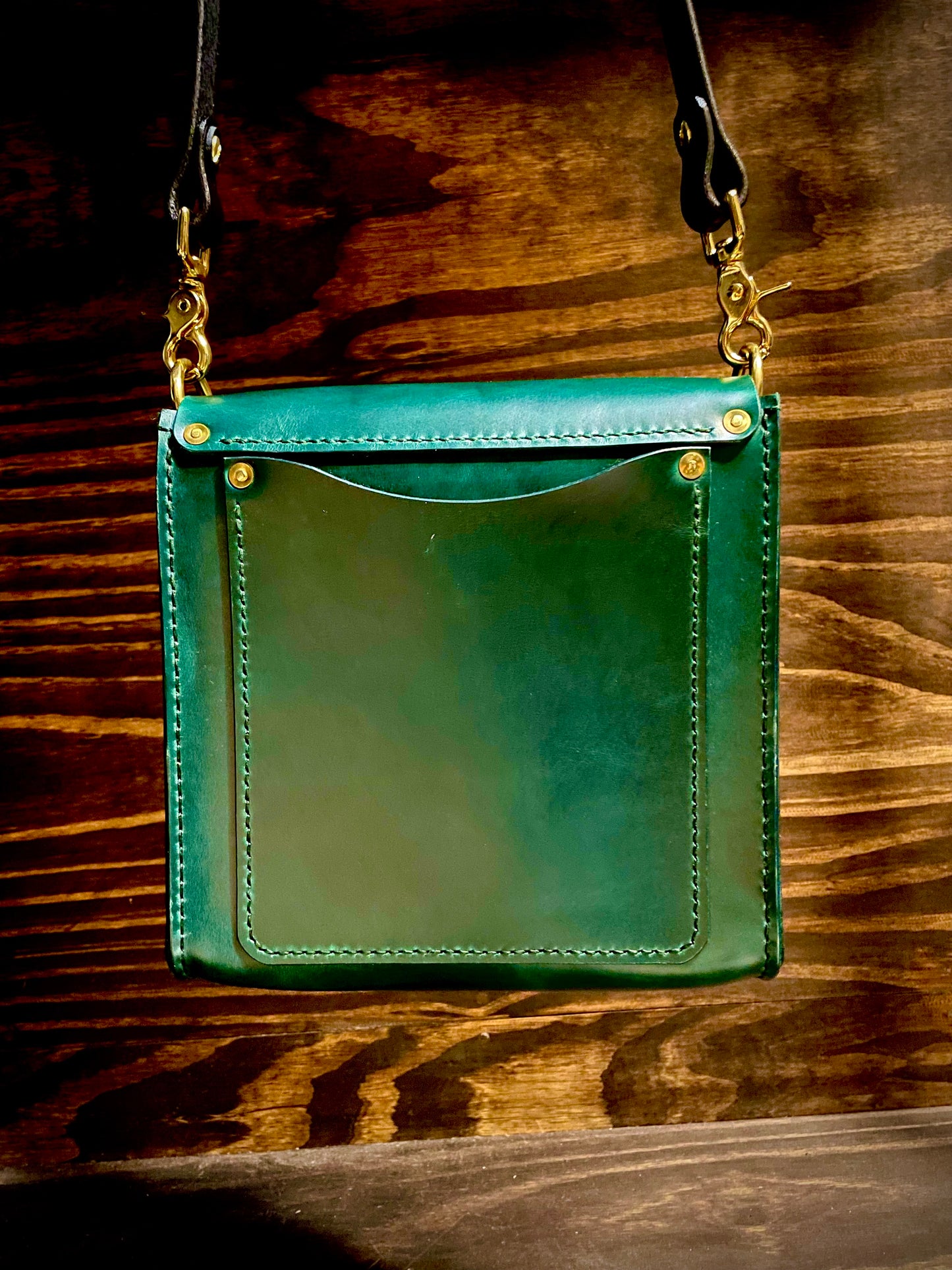 Field Bag in Ocean Green