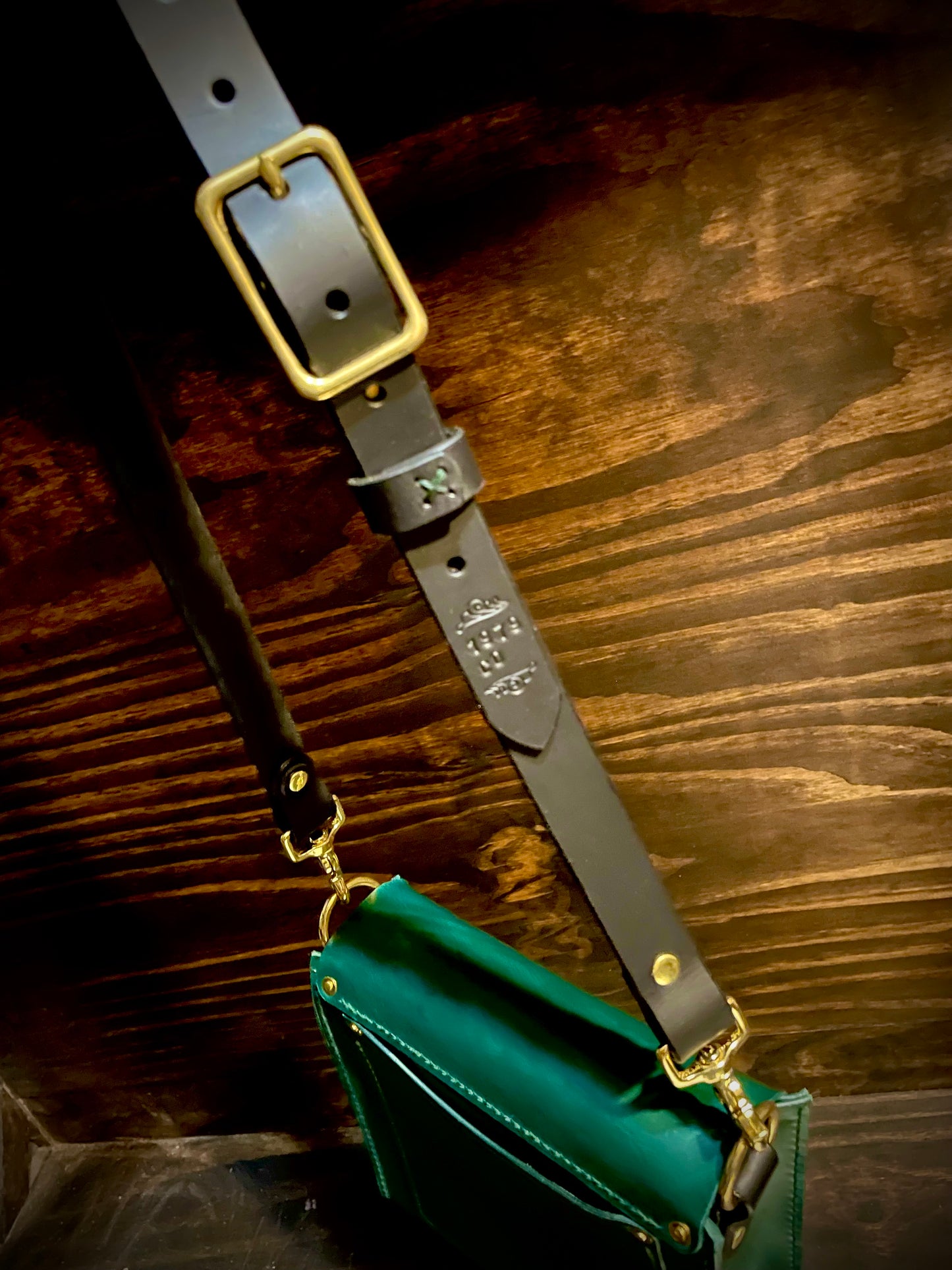 Field Bag in Ocean Green