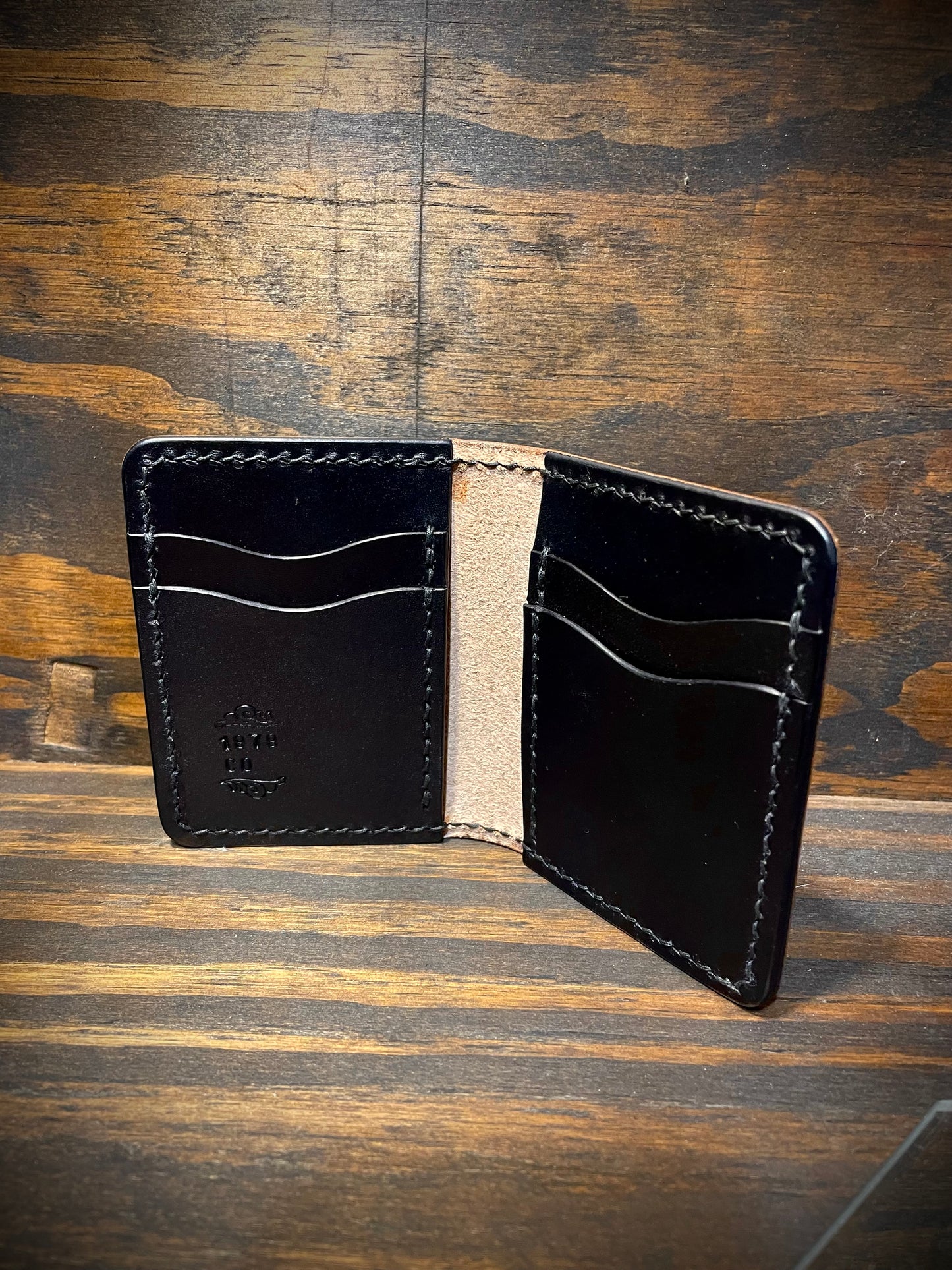 The Twain wallet in English Bridle