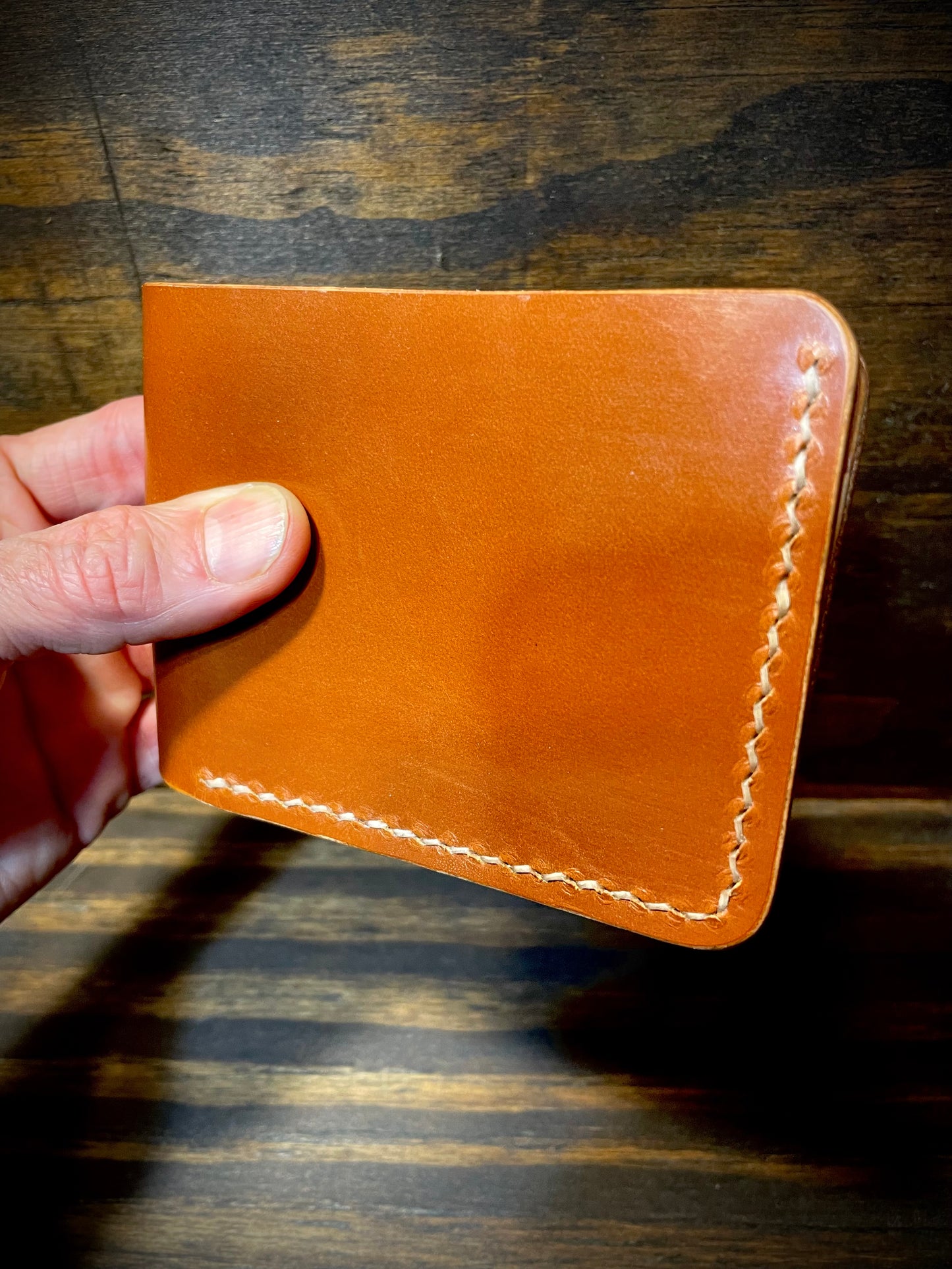 Classic Bifold Wallet in Glass Tan