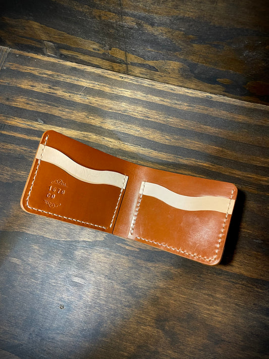 Classic Bifold Wallet in Glass Tan