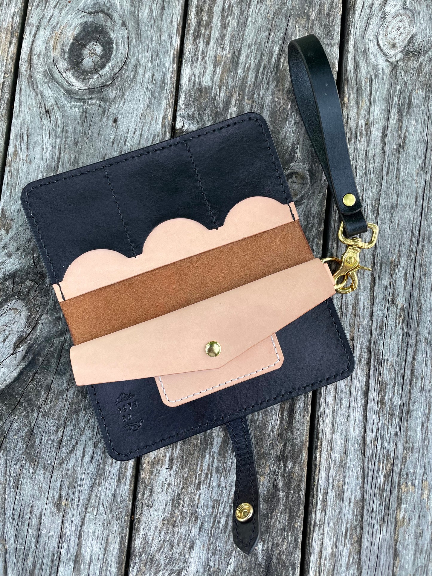 Sophia Clutch Wallet Two Tone