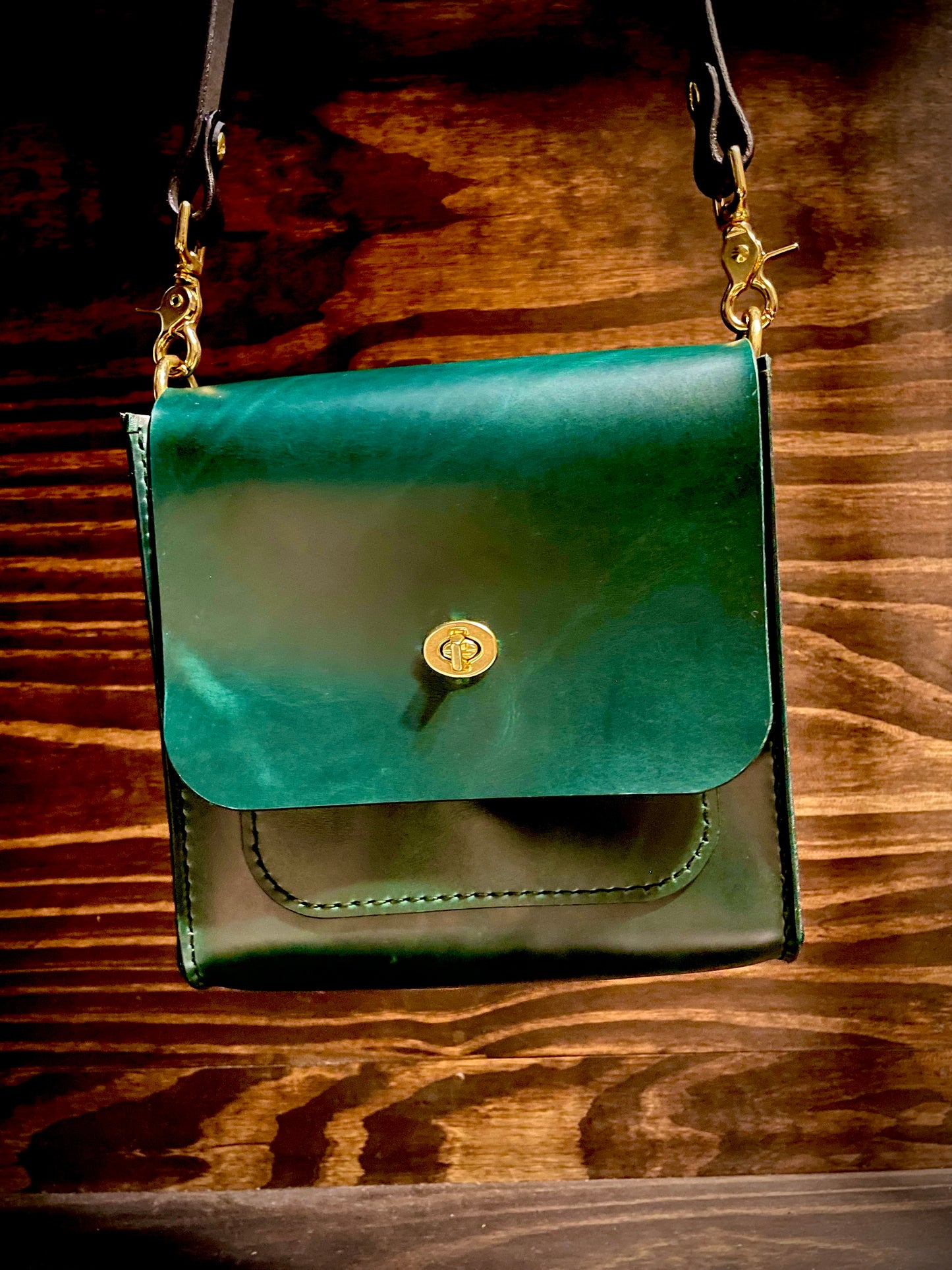 Field Bag in Ocean Green