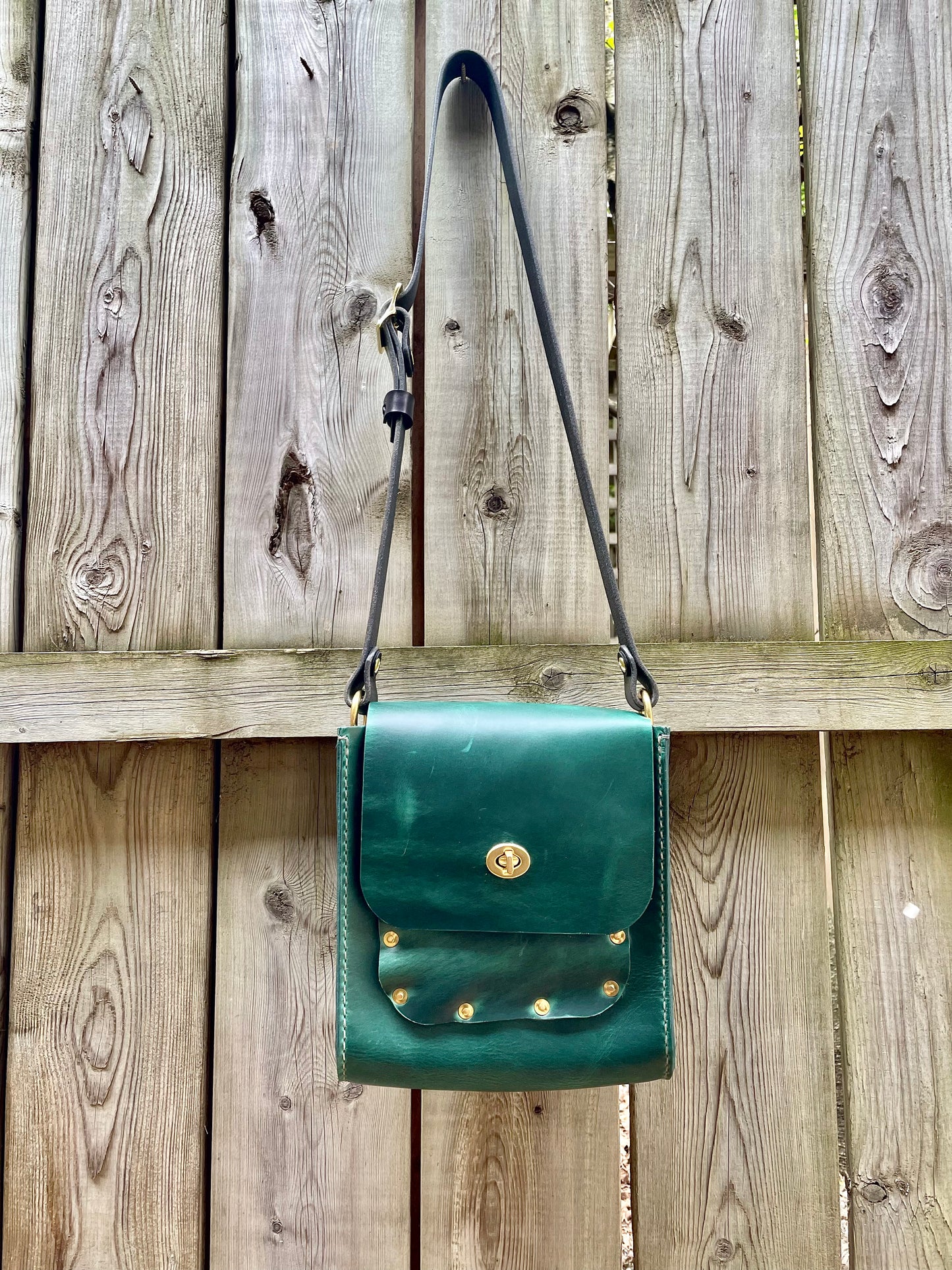 Green Field Crossbody Bag